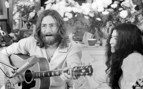 Montreal John Lennon and Yoko Ono Queen Elizabeth Hotel