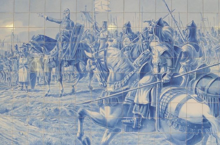 Santiago Matamouros na Batalha de Ouriques