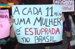 A cada 11 minutos, uma mulher é estuprada no Brasil