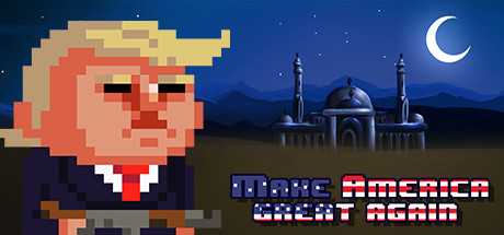 Donald Trump - Make America great again game in pixels
