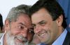 Lula e Aécio Neves