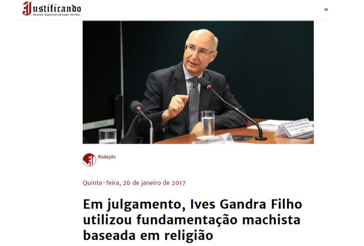 Carta Capital - Justificando - Ives Gandra Filho