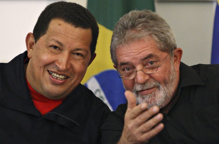 Hugo Chávez e Lula