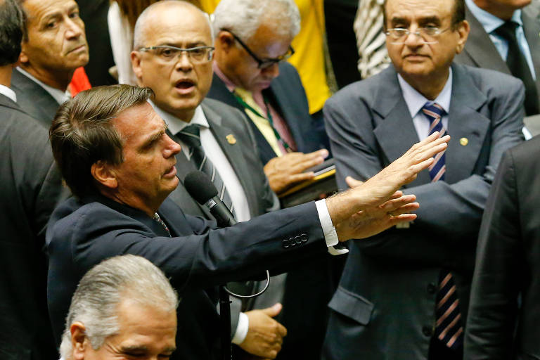 Jair Bolsonaro na Câmara