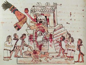 mayan sacrifice