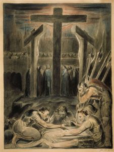BLAKE, William 'The Soldiers casting lots for Christ's Garments' C.1800