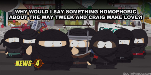 South Park "ninjas" do Estado Islâmico - piada homofóbica