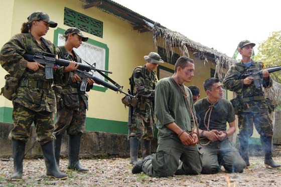 FARC - Reféns de seqüestro