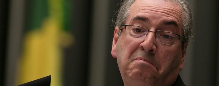 Eduardo Cunha chateado
