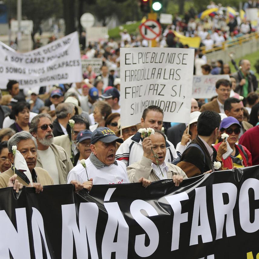 No más FARC, Colômbia