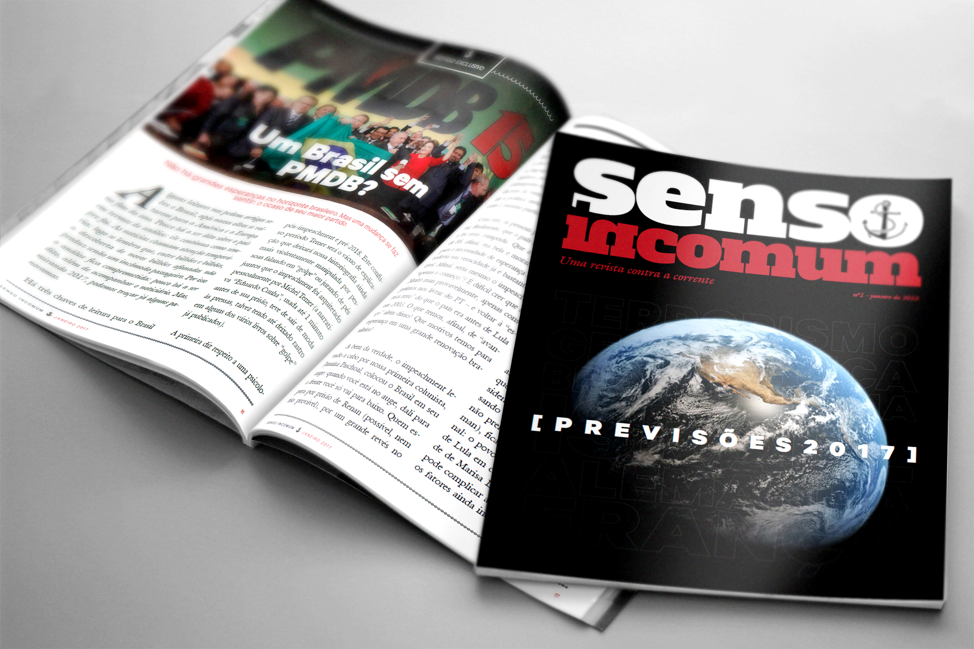 Revista Senso Incomum edição #2: Previsões 2017