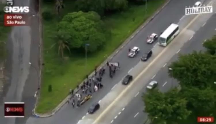Globo News - CUT faz greve com ninguém nas ruas