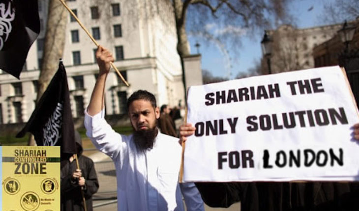 Muçulmanos pregam a sharia em Londres