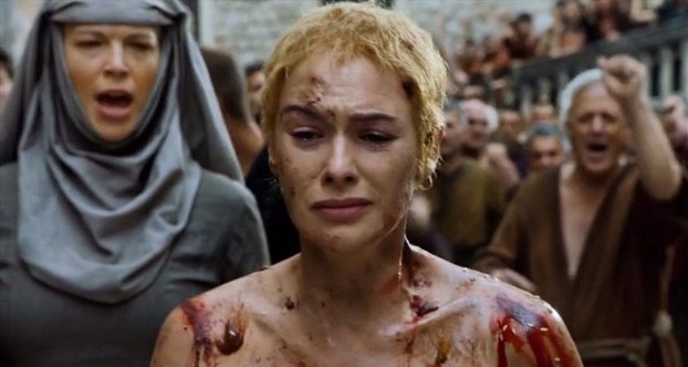 Cersei Lannister, caminhar da vergonha (walk of atonement)