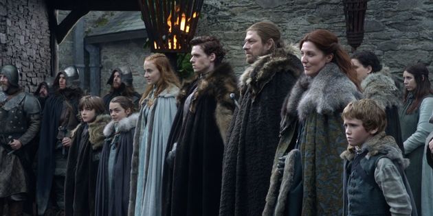 Família Stark unida