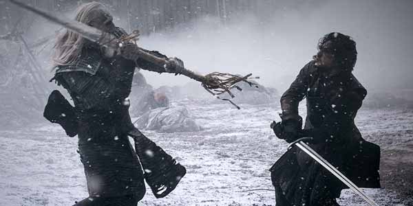 Jon Snow e White Walker