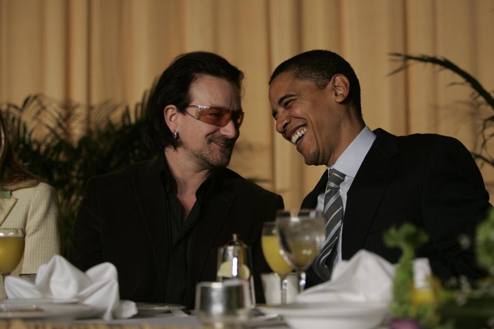Bono Vox Obama Socialistas impostos