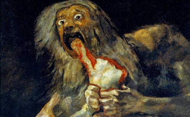 Goya - Saturno devora seu próprio filho