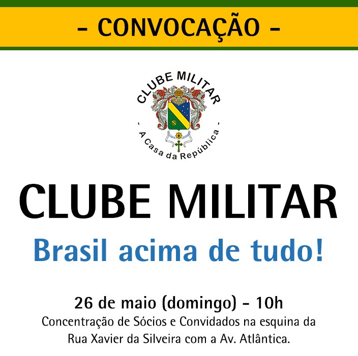 Santos Cruz, Manifestação, Bolsonaro, Feliciano, convocação, clube militar