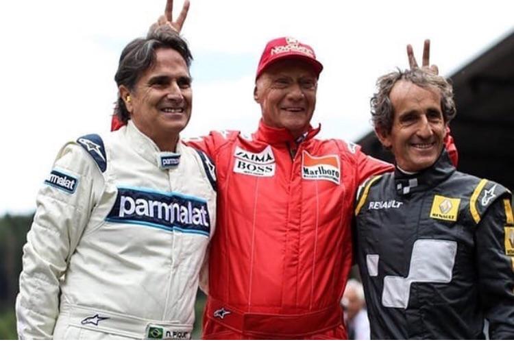 Lauda, Piquet e Prost