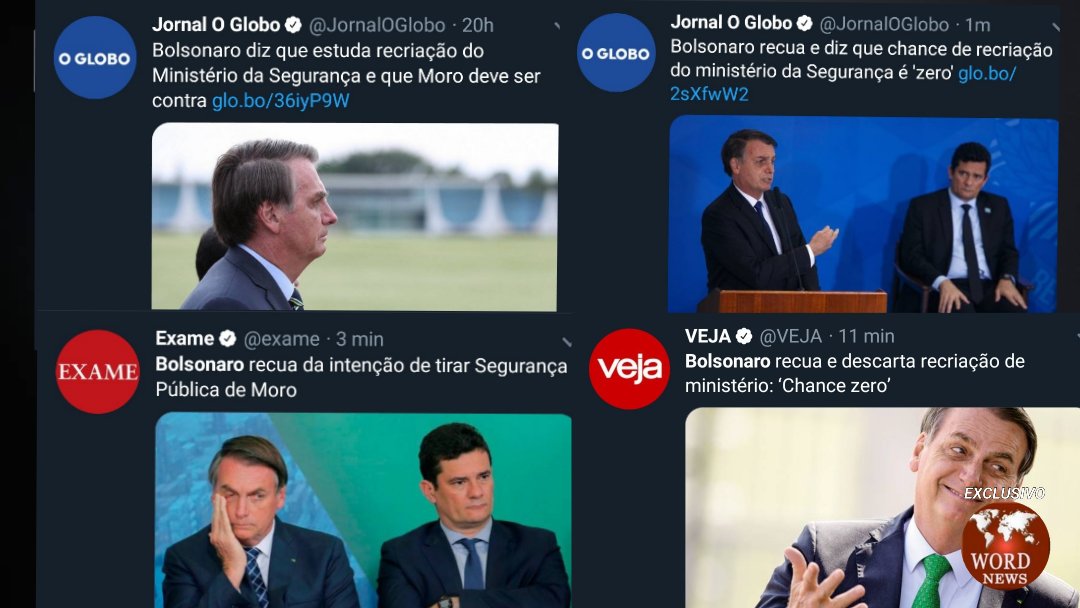 midia, recua, bolsonaro, fake news