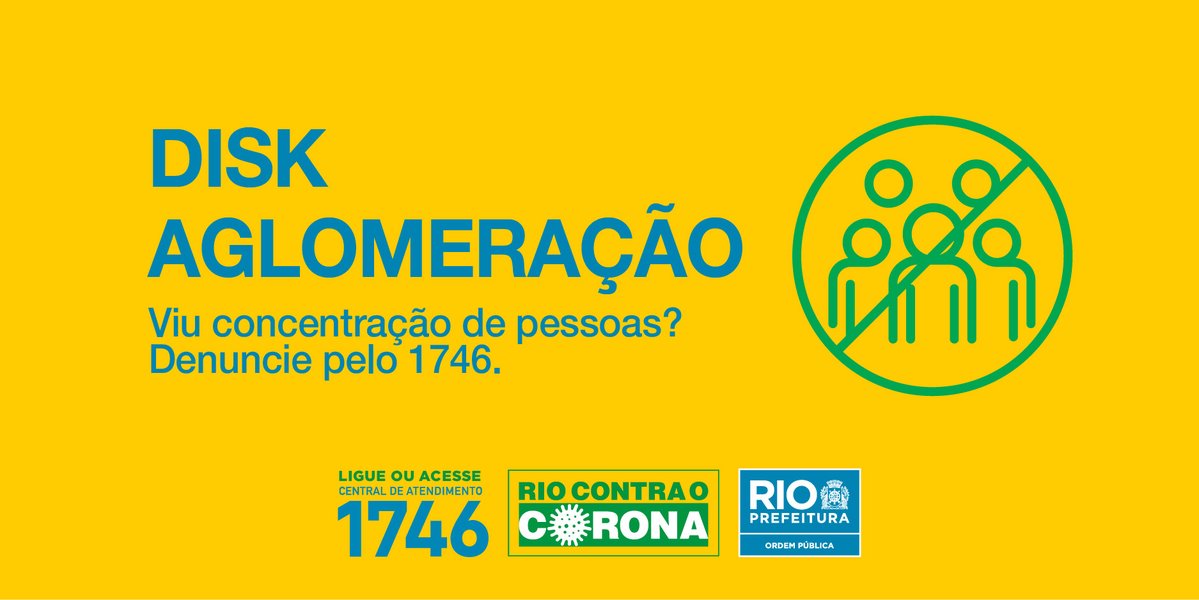 Disk Aglomerações, prefeitura do Rio