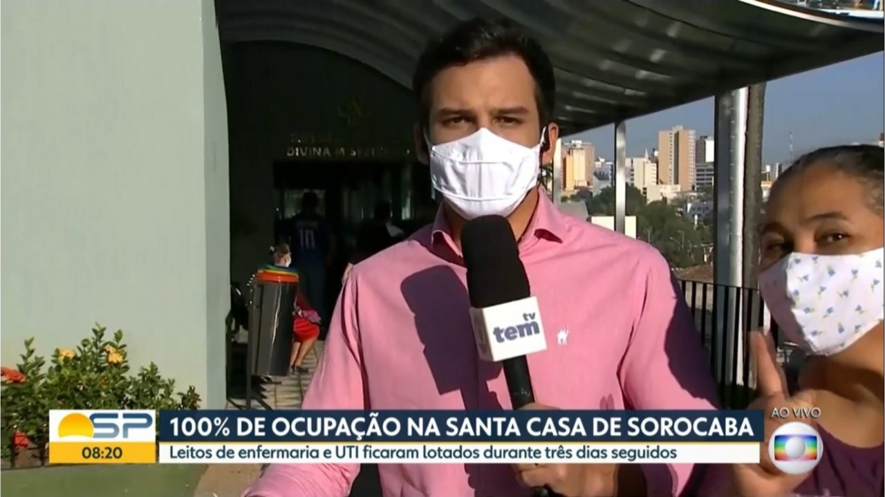 reporter, mulher, mentira, Globo