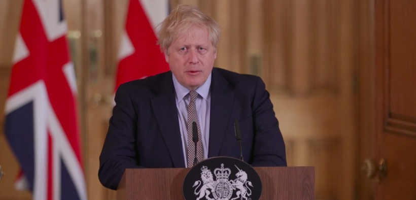 boris johnson corona lockdown