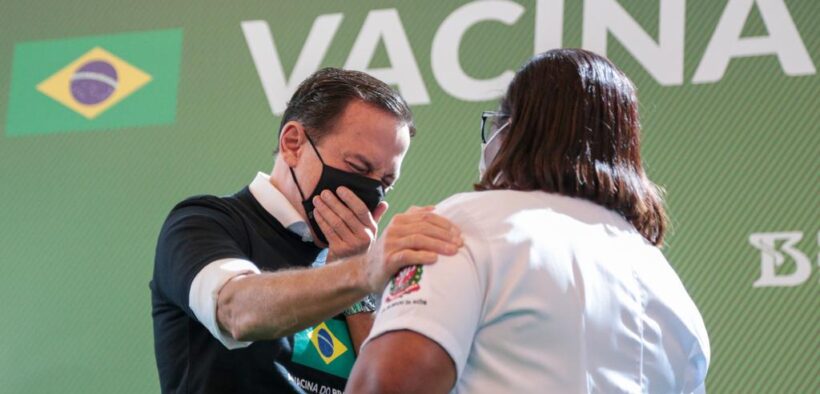 Propaganda de Doria com enfermeira aglomerativa vai colar?