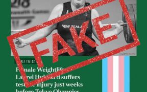 CHECAMOS: É FAKE que atleta feminina trans machucou os testículos