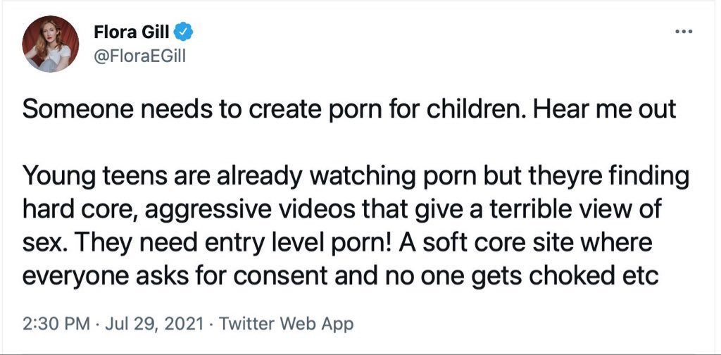 Jornalista britânica defende pornografia para crianças