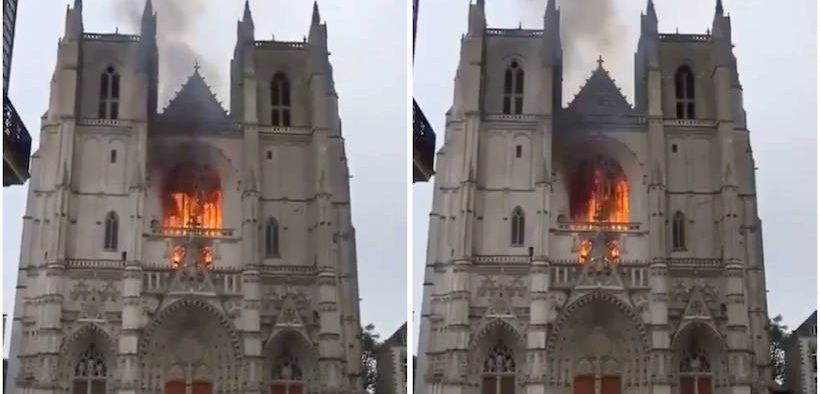 França: Imigrante que incendiou catedral em 2020 é preso por assassinar padre
