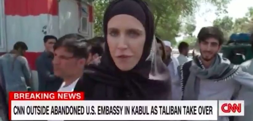 Repórter da CNN: "Eles gritam 'morte à América' mas parecem amigáveis"
